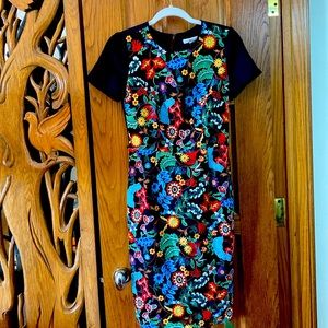 NWT New York & Company Floral embroidered dress